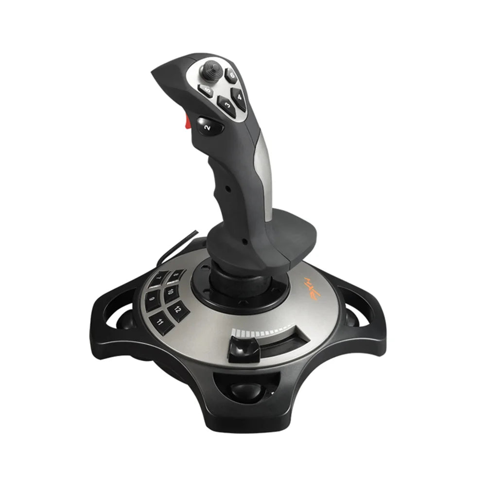 -2113 Pro Joystick Flight Simulator Gamepad Controller PC Flight Simulation Cockpit Stick for Pc/Desktop Game Accessories