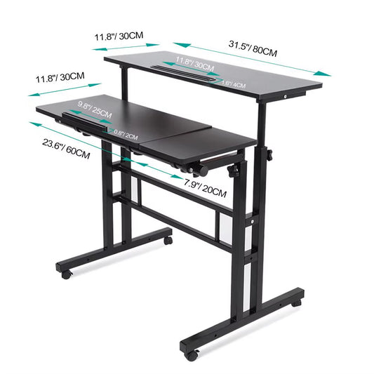 Adjustable PC Desk Computer Table PC Table Multi Purpose PC Table Multi Purpose Height Adjustable Laptop Desk Table Furniture